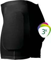 Heupbeschermer - Comfort Hip Protector Triple pack - M, Zwart