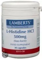 Lamberts L-Histidine 500 mg- 30 capsules