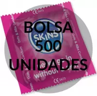 SKINS | Skins Condoms Dots and Ribs Bag 500 Uds