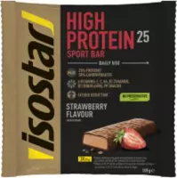 Isostar - High Protein Bar Isostar - Eiwitrepen / Proteïnerepen - Aardbei Smaak - 3 Stuks per Verpakking - 1 Verpakking