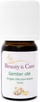 Beauty & Care - Gember olie - 5 ml - Etherische olie