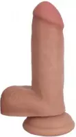 Bareskin - Realistische Dildo Met Balzak - 16.5 cm - Dildo - Vibrator - Penis - Penispomp - Extender - Buttplug - Sexy - Tril ei - Erotische - Man - Vrouw - Penis - Heren - Dames
