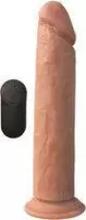 Vibrerende XL Dildo Met Zuignap - 26.6 cm