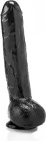 XXLTOYS - Marcel - Large Dildo - Inbrenglengte 26 X 6 cm - Black - Uniek Design Realistische Dildo – Stevige Dildo – voor Diehards only - Made in Europe