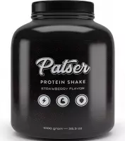 Patser Whey Protein | Krachtige eiwitshake | 1kg & 2kg | Heerlijke smaken | Strawberry | Shake voor spierherstel & spiergroei | Makkelijk te bereiden