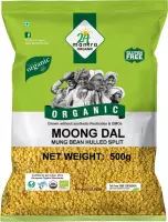 24Mantra Biologishe Gele Mungbonen (Mung Dal), 4x 500g