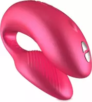 WE-VIBE Chorus Koppel Vibrator met Squeeze Control - Roze - Duo Vibrator voor hem en haar - Oplaadbaar - met App Bediening
