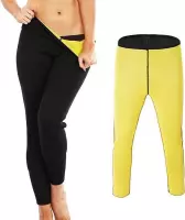 LOUZIR  Thermische Afslankbroek - Body shapers - Fitness Leggings - Vetverbranding- Sauna thermo legging- Yoga broek- Hoge taille- Fitness Maat M