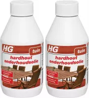 HG hardhout onderhoudsolie - 2 Stuks !