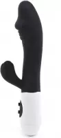 G-Spot Rabbit Penis Vibrator Zwart - Stimulerend voor vrouwen - Eikelvormige top - Stimulerend voor clitoris - Waterproof - Spannend voor koppels - Sex speeltjes - Sex toys - Eroti