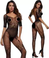 Zwarte Bodystocking - Abrielle