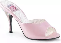Pin Up Couture Muiltjes met hak -39 Shoes- MONROE-05 US 9 Roze