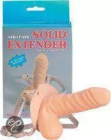 Strap-On Solid Extender - Vibrator - Seven Creations