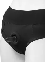 Doc Johnson - Vac-U-Lock - Panty Harness w Plug Briefs - L/XL - Black