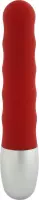 Seven Creations-Discretion Vibe Ribbed Red-Vibrator