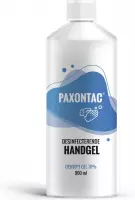 Desinfecterende Handgel 900 ml Navulling | Paxontac | Grootverpakking handalcohol | Ontsmetting | Densept gel 70% | Antibacterieel | Geproduceerd en Verzonden uit Nederland | Plakt