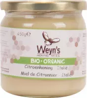 Biologische citroenhoning Italië - 450g - Weyn's - Honingpot