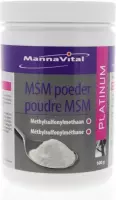 Mannavital Msm Platinum Poeder - 500Gr