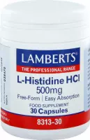 Lamberts L-Histidine HCl 500 mg 30 capsules