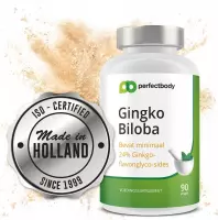 Ginkgo Biloba Extract - 90 Vcaps - PerfectBody.nl