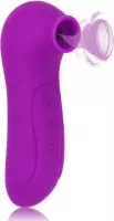 Power Escorts - Oral Queen - Paars - BR160 - USB Oplaadbaar - Clit Massager - Tepel Stimulator - Siliconen - Luchtdruk Viberator - Viberator – Viberators