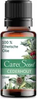 CareScent Cederhout Olie | Etherische Olie | Essentiële Olie | Geurolie | Aroma Olie | Aroma Diffuser Olie | Aromatherapie - 10ml