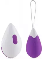 Egg of Love Paars Draadloos – Trillend eitje met 10 verschillende trilstandjes – Waterproof – Vibrator op afstandsbediening
