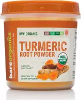BareOrganics – Turmeric Root Powder (Kurkuma Wortelpoeder) – Superfoods – 227 gram – 2 maanden voorraad