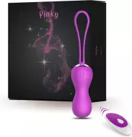 Pinky® Play - Luxe Vibrerend Ei met Afstandsbediening – Vibrerend ei - Vibrator - Luxe Vibrators voor Vrouwen – Seksspeeltjes voor Koppels – Sex Toys voor Valentijn