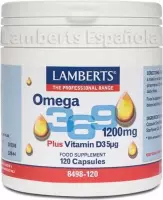 Lamberts Omega 3,6,9 1200mg Mas Vitamina D3 5ag 120cap