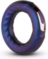 Hueman Saturn Vibrerende Cockring - Penisring voor een langdurige erectie - Oplaadbare Cockring Vibrerend - Blauw