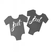 Wandborden-cadeau voor een tweeling Jut&Jul-babykamer-kinderkamer