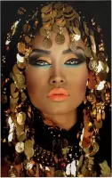 Arabische prinses - Foto op Forex - 30 x 45 cm