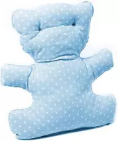 Gamberritos Decoratiekussen Teddybeer 32 X 34 Cm Blauw