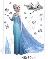 Disney frozen Muursticker Elsa en Olaf