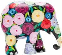 Rambling Rose 20 cm Elephant parade Handgemaakt Olifantenstandbeeld