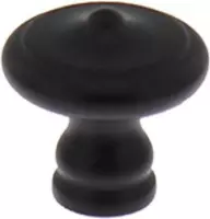 Intersteel Meubelknop ø 30 mm smeedijzer zwart