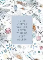 Poster in de stormen van het leven - Bijbel - Christelijk - Majestic Ally - 1 stuk