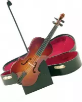 Miniatuurinstrument viool met muziekspeeldoos