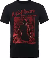 Nightmare On Elm Street Freddy Silhouette T-Shirt S