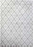 The Rug Republic Hand Knotted ANDREA Ivory/Brown 120 x 180 cm CARPET