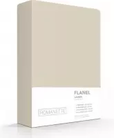 Warme Flanel Lits-jumeaux Laken Zand | 240x260 | Ideaal Tegen De Kou | Zacht En Comfortabel