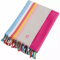 Cawo hamamdoek Viva multicolor 90x180 pink