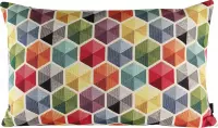Sierkussen - Gobelin Hexagon - Multicolor - 40 Cm X 60 Cm