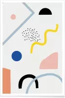 JUNIQE - Poster Curiosities -40x60 /Kleurrijk