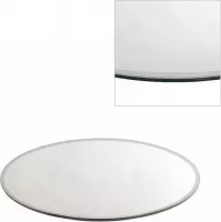 Spiegelplaat rond Ø 58cm afgeschuinde rand (1 pc)