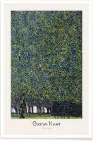 JUNIQE - Poster Klimt - Park -20x30 /Groen