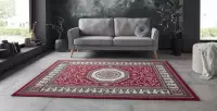 Vloerkleed retro oriental - rood 120x160 cm