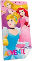 Disney Princess Adventure - Strandlaken - 70 x 140 cm - Roze