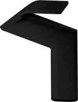 Zwarte design meubelpoot hoogte 14 cm